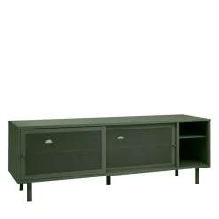 Discount No name KISO Meuble TV 2 portes, 2 niches en métal L160cm