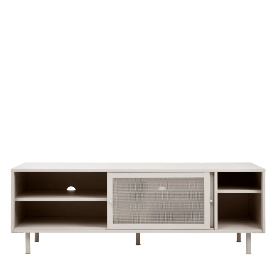 Discount No name KISO Meuble TV 2 portes, 2 niches en métal L160cm