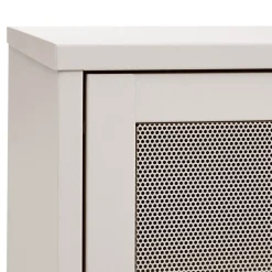 Discount No name KISO Meuble TV 2 portes, 2 niches en métal L160cm