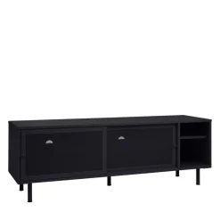 Discount No name KISO Meuble TV 2 portes, 2 niches en métal L160cm