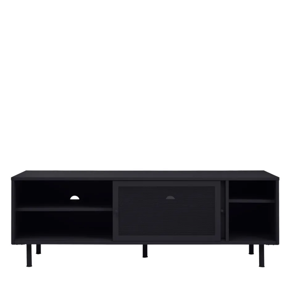 Discount No name KISO Meuble TV 2 portes, 2 niches en métal L160cm
