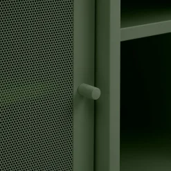 Discount No name KISO Meuble TV 2 portes, 2 niches en métal L160cm
