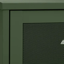 Discount No name KISO Meuble TV 2 portes, 2 niches en métal L160cm
