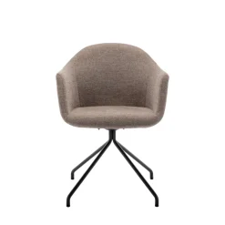 Clearance Drawer KOOIJ Chaise de bureau en tissu et métal