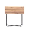 Online Drawer KORA Jardinière en bois et métal H 62 cm