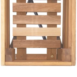 Online Drawer KORA Jardinière en bois et métal H 62 cm