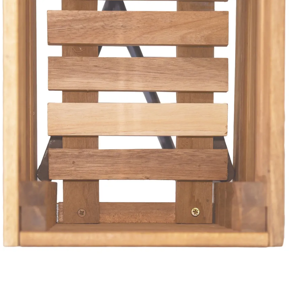 Online Drawer KORA Jardinière en bois et métal H 62 cm