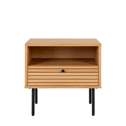 Best House Nordic KYOTO Table de chevet 1 tiroir en bois