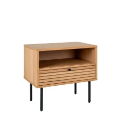 Best House Nordic KYOTO Table de chevet 1 tiroir en bois