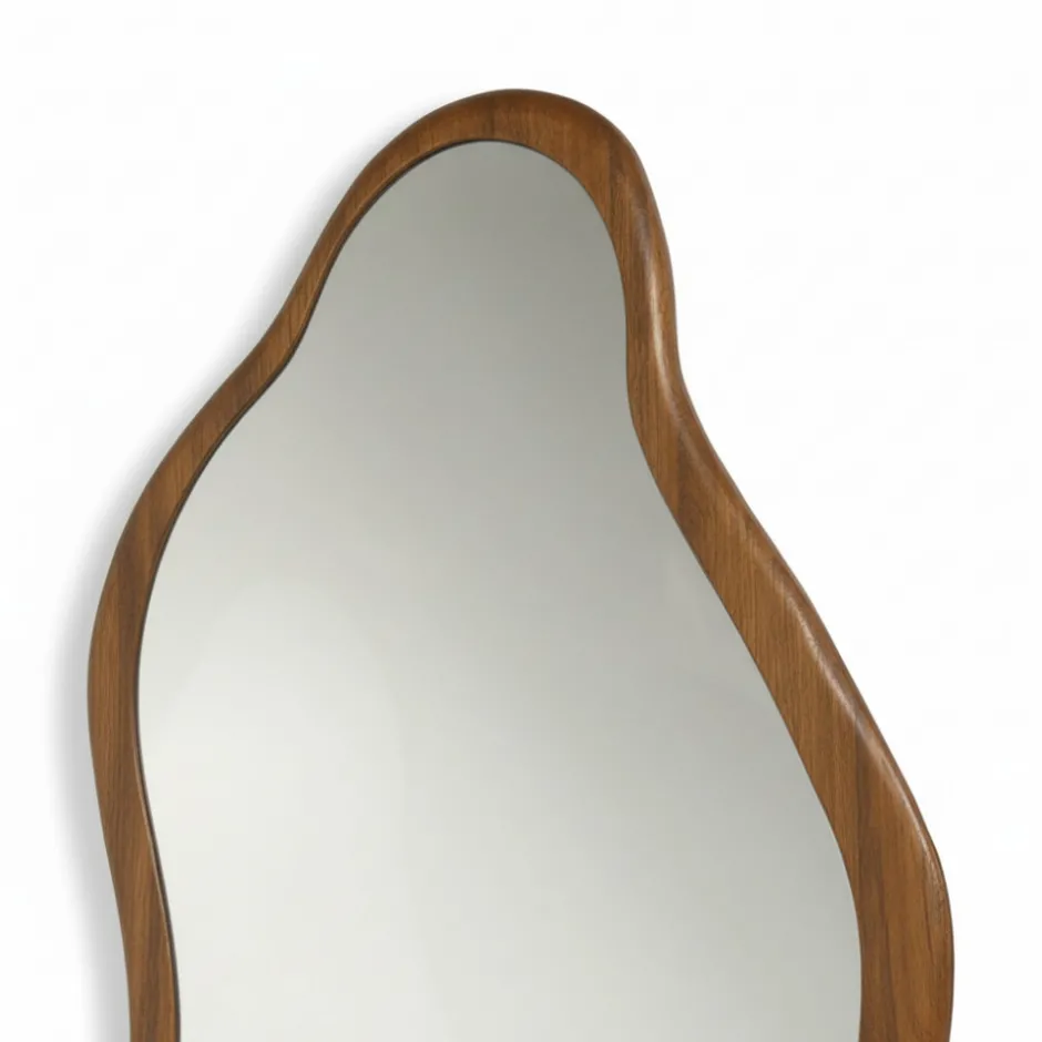 Online By-Boo LABAN Miroir organique en bois 180x72cm