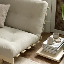Online Karup Design LEAN Canapé convertible en bois naturel et tissu