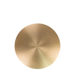 Discount House Nordic LECCO Table d'appoint en effet laiton et marbre ø51cm