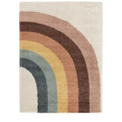 Hot Drawer LEELOO Tapis contemporain à motif géométrique