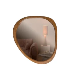 Best Woood LEIF Miroir organique en bois44x48cm