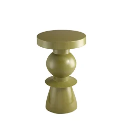 Hot Drawer LENA Table d'appoint ronde en aluminium ø32,5cm