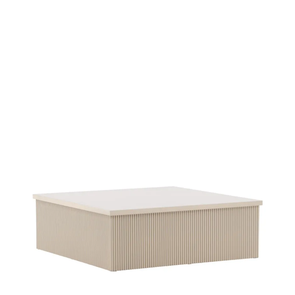 Discount Venture Home LENOX Table basse carrée en bois 90x90cm