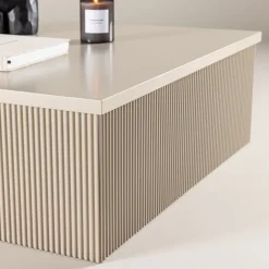 Discount Venture Home LENOX Table basse carrée en bois 90x90cm