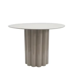 Discount Drawer LEON Table basse ronde en aluminium ø64cm