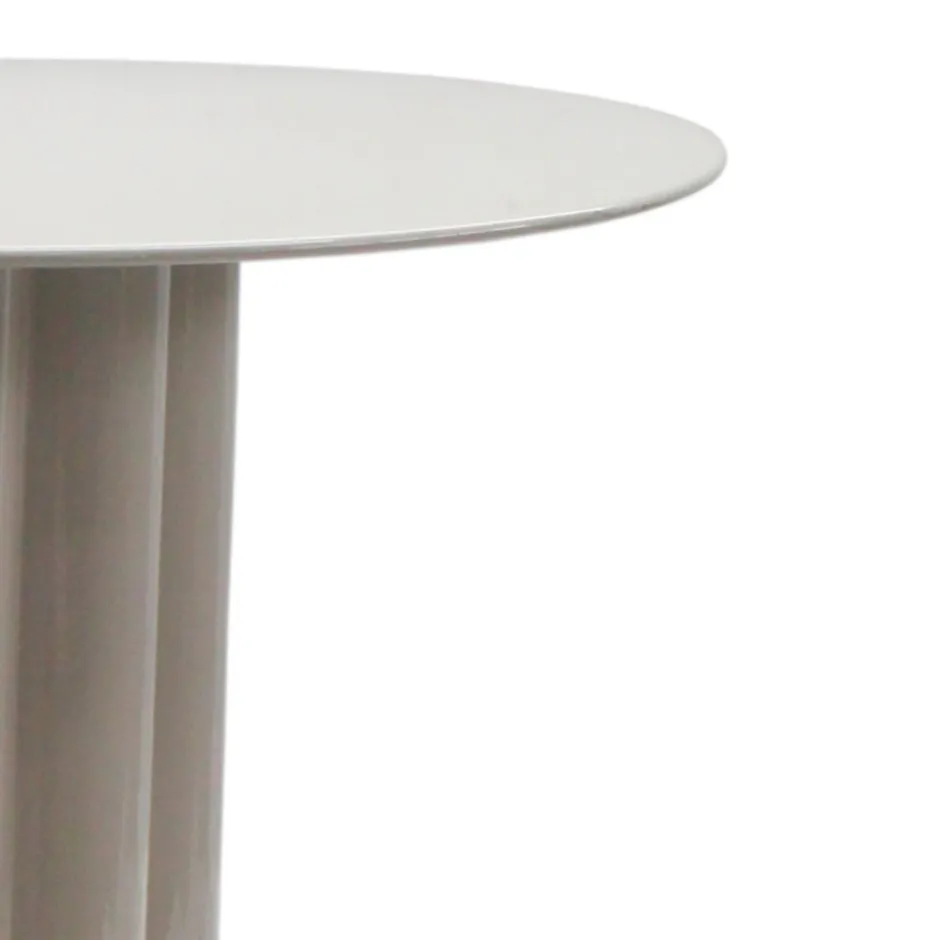 Discount Drawer LEON Table basse ronde en aluminium ø64cm