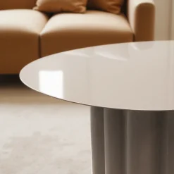 Discount Drawer LEON Table basse ronde en aluminium ø64cm