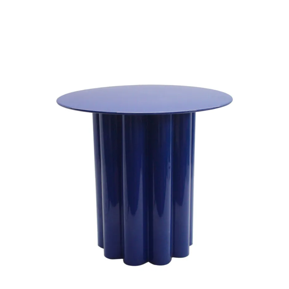 New Drawer LEON Table d'appoint ronde en aluminium ø43cm