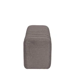 Outlet Drawer LETO Banc rembourré en tissu bouclette L79cm
