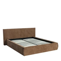 Outlet Drawer LIBERIA Lit coffre en tissu chenille 160x200cm