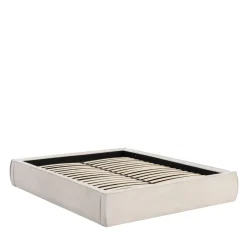 New Drawer LIBERIO Lit coffre en tissu 140x190cm