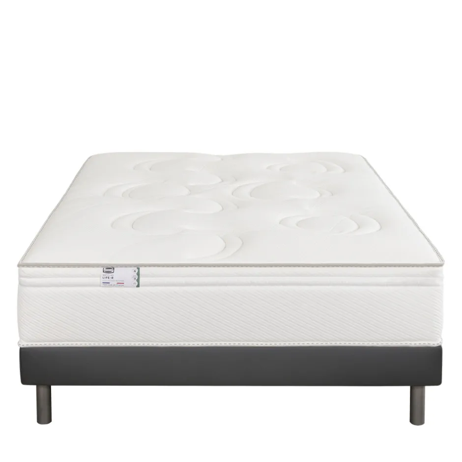 Discount Simmons LIFE-R Matelas 100% ressorts, épaisseur 29cm, accueil équilibré