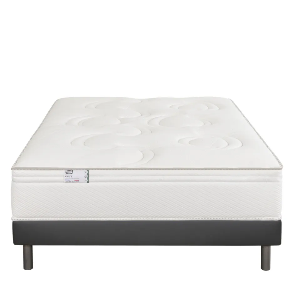 Discount Simmons LIFE-R Matelas 100% ressorts, épaisseur 29cm, accueil équilibré
