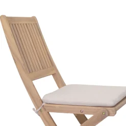 Best Drawer LINA Lot de 2 chaises pliantes de jardin en bois
