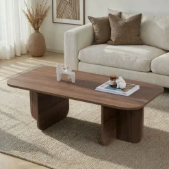 Sale Drawer LISON Table basse rectangulaire en bois 120x60cm
