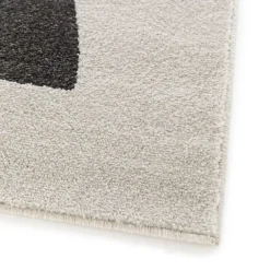 Discount Drawer LÉO II Tapis contemporain à motif géométrique