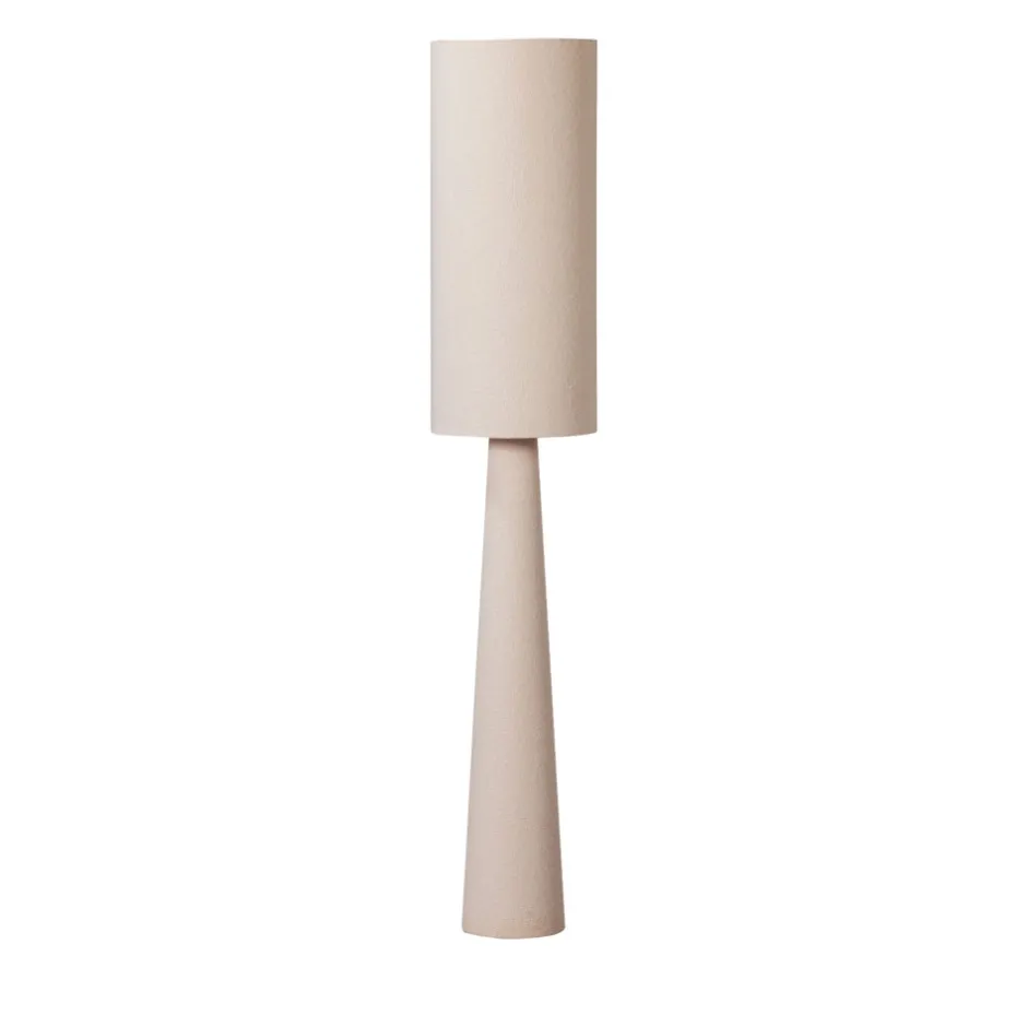 Clearance Woood LOFT Lampadaire en tissu bouclette H187cm