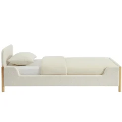 Online No name LOIS Lit enfant en tissu bouclette 90x190cm