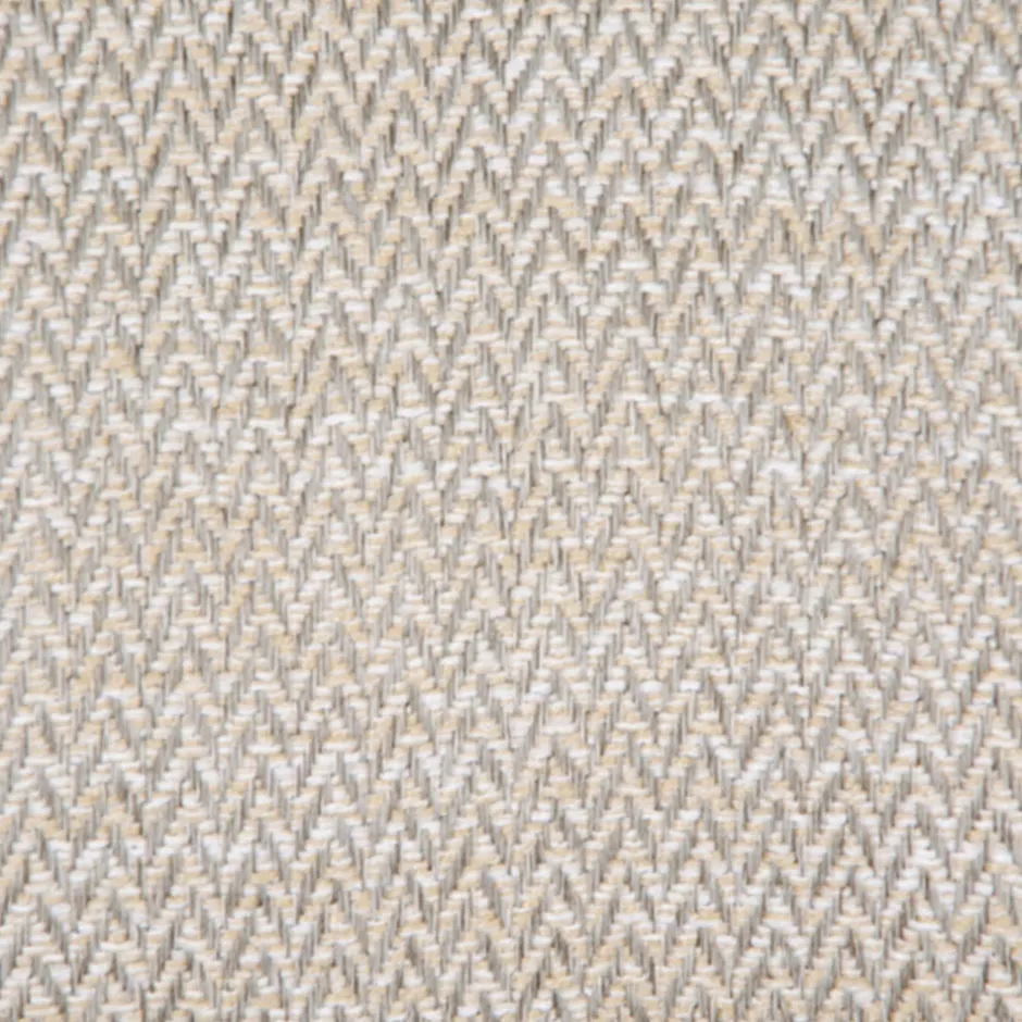 Online House Nordic LONDON Fauteuil en tissu et pieds en bois naturel