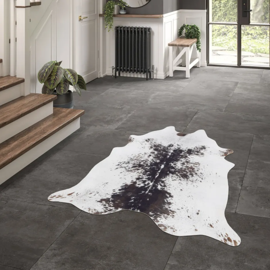 Discount Drawer LOOPI Tapis imitation peau de vache