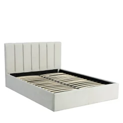 Sale Drawer LOU Lit coffre en tissu 140x190cm