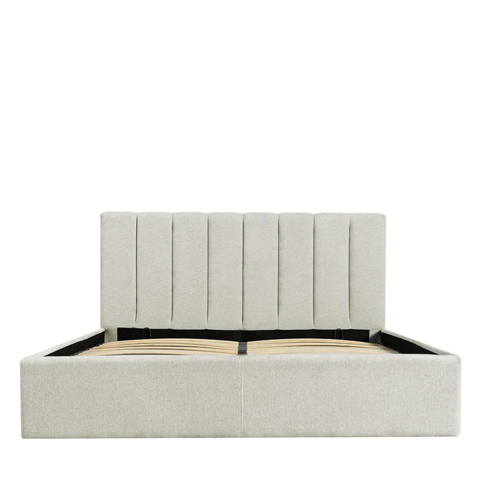 Hot Drawer LOU Lit coffre en tissu 160x200cm