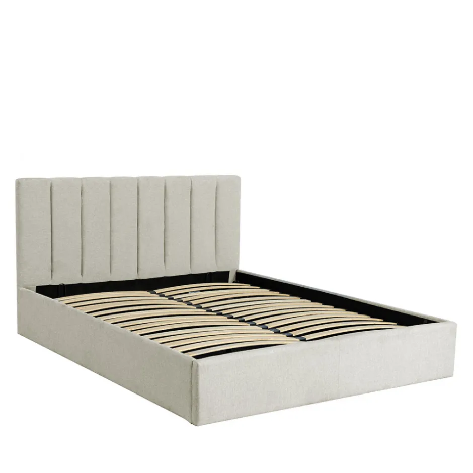 Hot Drawer LOU Lit coffre en tissu 160x200cm