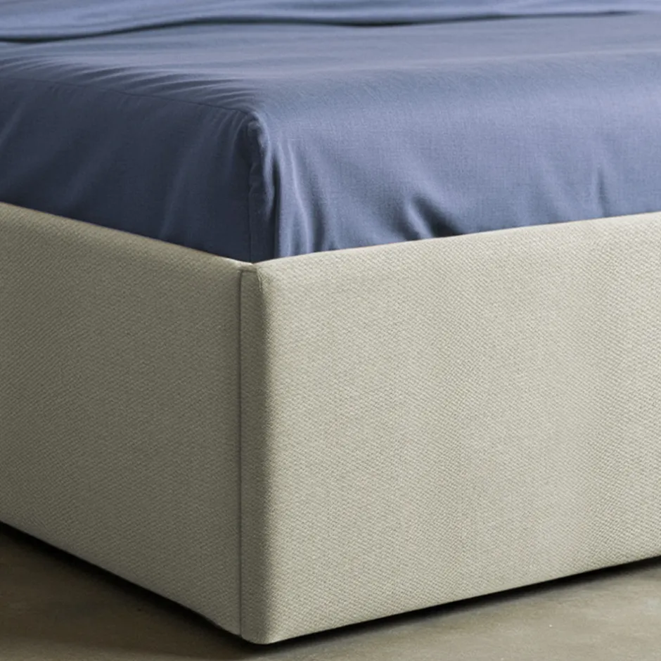 Hot Drawer LOU Lit coffre en tissu 160x200cm