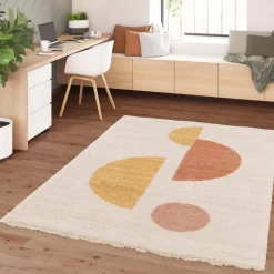 Drawer LOXTON Tapis contemporain à motif géométrique