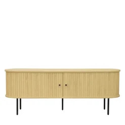 Sale Drawer LUCIE Meuble tv aux portes coulissantes en bois et métal L150cm