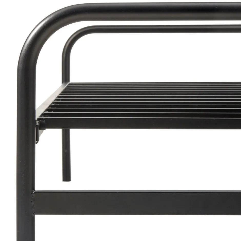 New Woood LUCY Lit en métal pliable 90x200cm