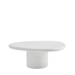 Discount Drawer LUNA Table basse organique en fibre de ciment L80cm