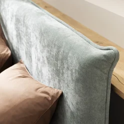 Best Drawer MAC BETH Lit coffre en tissu 160x200cm