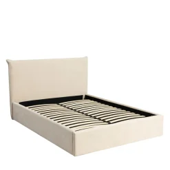 Best Drawer MAC BETH Lit coffre en tissu 160x200cm