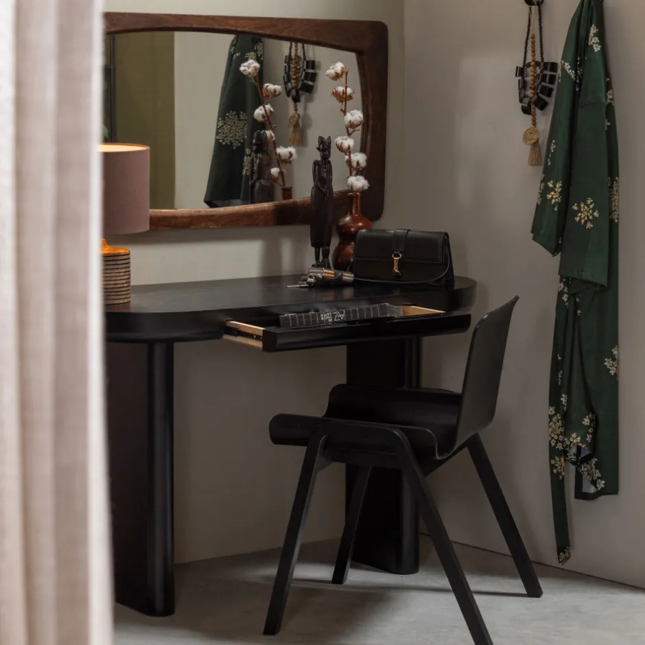Sale Woood MAEL Bureau 1 tiroir en bois L120cm