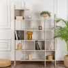 Drawer MAKO Bibliothèque effet travertin H188cm