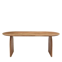 Drawer MALANG Table à manger 8 personnes en bois massif d'acacia